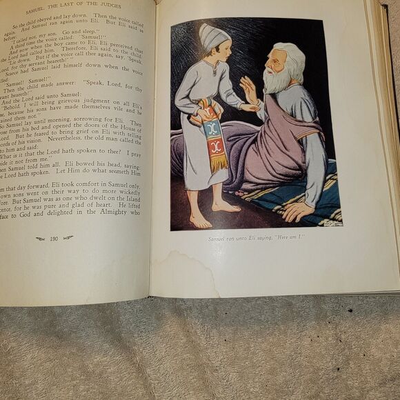 Heroes of the Bible by Olive beaupre Miller first edition 1940, signed by author - Picture 11 of 16